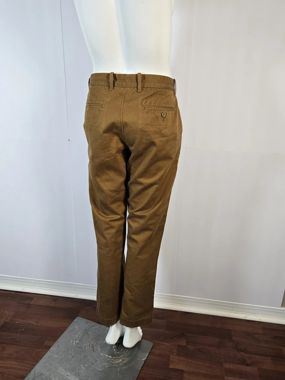 .J. Crew The Sutton Men's Tan Cotton Chinos